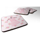 Caroline'S Treasures Bb5158Fc Ballerina Ballet Attire Foam Coaster (Set Of 4), 3.5, Multicolor