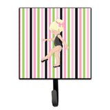 Caroline'S Treasures Ballerina Blonde Point Wall Hook, Small, Multicolor