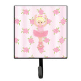 Caroline'S Treasures Ballerina Blonde Front Pose Wall Hook, Small, Multicolor