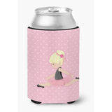 Caroline'S Treasures Ballerina Blonde Jete Can Or Bottle Hugger, Can Hugger, Multicolor