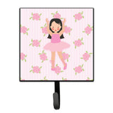 Caroline'S Treasures Ballerina Long Dark Hair Wall Hook, Small, Multicolor