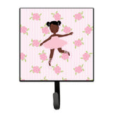 Caroline'S Treasures Ballerina African American Ponytails Wall Hook, Small, Multicolor