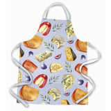 Caroline'S Treasures Assortment Of Cheeses Apron, Large, Multicolor