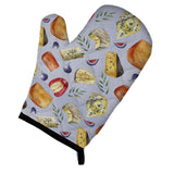 Caroline'S Treasures Bb5198Ovmt Assortment Of Cheeses Oven Mitt, 12 H X 8.5 W, Multicolor