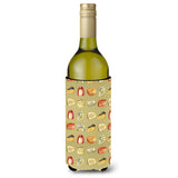 Caroline'S Treasures Bb5199Literk Cheeses Wine Bottle Beverage Insulator Hugger, 750Ml, Multicolor