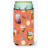 Caroline'S Treasures Drinks & Cocktails Salmon Tall Boy Beverage Insulator Hugger, Multicolor