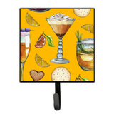 Caroline'S Treasures Drinks And Cocktails Gold Wall Hook, Small, Multicolor