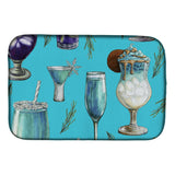 Caroline'S Treasures Drinks And Cocktails Dish Drying Mat, 14 X 21