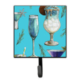 Caroline'S Treasures Drinks And Cocktails Blue Wall Hook, Small, Multicolor