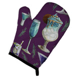 Caroline'S Treasures Bb5204Ovmt Drinks & Cocktails Purple Oven Mitt, 12 H X 8.5 W, Multicolor
