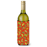 Caroline'S Treasures Bb5205Literk Lemons, Limes And Oranges Wine Bottle Beverage Insulator Hugger, 750Ml, Multicolor