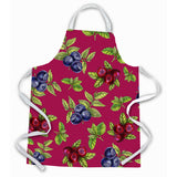 Caroline'S Treasures Berries Apron, Large, Multicolor