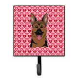Caroline'S Treasures German Shepherd Hearts Wall Hook, Small, Multicolor