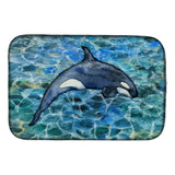 Caroline'S Treasures Killer Whale Orca #2 Dish Drying Mat, 14 X 21