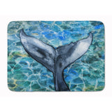 Caroline'S Treasures Whale Tail Floor Mat, 19 H X 27 W, Multicolor