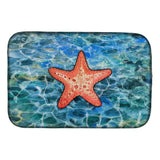 Caroline'S Treasures Starfish Dish Drying Mat, 14 X 21