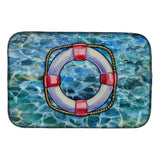 Caroline'S Treasures Life Saver Dish Drying Mat, 14 X 21, Multicolor
