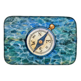 Caroline'S Treasures Compass Dish Drying Mat, 14 X 21, Multicolor