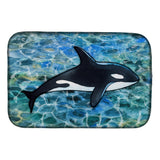 Caroline'S Treasures Killer Whale Orca Dish Drying Mat, 14 X 21