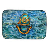 Caroline'S Treasures Deep Sea Diving Helmet Dish Drying Mat, 14 X 21