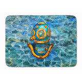 Caroline'S Treasures Deep Sea Diving Helmet Floor Mat, 19 H X 27 W, Multicolor