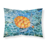Caroline'S Treasures Sea Turtle Pillowcase, Standard, Multicolor