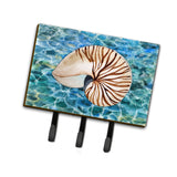 Caroline'S Treasures Sea Shell And Water Wall Hook, Triple, Multicolor