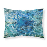 Caroline'S Treasures Blue Crab Under Water Pillowcase, Standard, Multicolor