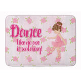 Caroline'S Treasures Ballet Dance Brunette Floor Mat, 19 H X 27 W, Multicolor