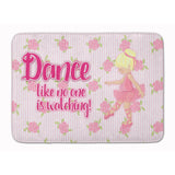 Caroline'S Treasures Ballet Dance Blonde Floor Mat, 19 H X 27 W, Multicolor