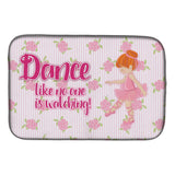 Caroline'S Treasures Ballet Dance Red Hair Dish Drying Mat, 14 X 21