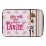 Caroline'S Treasures Ballet Dance Stripes Brunette Dish Drying Mat, 14 X 21