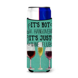 Caroline'S Treasures Wine Flue Sign Michelob Ultra Hugger For Slim Cans, Multicolor