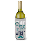 Caroline'S Treasures Bb5427Literk No 1 Dad In The World Wine Bottle Beverage Insulator Hugger, 750Ml, Multicolor