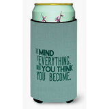 Caroline'S Treasures What You Think You Become Tall Boy Beverage Insulator Hugger, Multicolor
