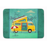 Caroline'S Treasures Greatest Adventure Camper Van Floor Mat, 19 X 27, Multicolor