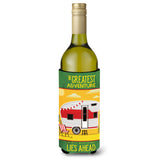 Caroline'S Treasures Bb5479Literk Greatest Adventure Retro Camper Desert Wine Bottle Beverage Insulator Hugger, 750Ml, Multico
