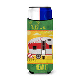 Caroline'S Treasures Be In The Woods Retro Camper Desert Michelob Ultra Hugger For Slim Cans, Multicolor