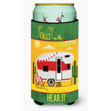 Caroline'S Treasures Be In The Woods Retro Camper Desert Tall Boy Beverage Insulator Hugger, Multicolor