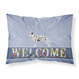 Caroline'S Treasures Dalmatian Welcome Pillowcase, Standard,
