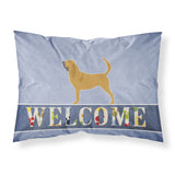 Caroline'S Treasures Bloodhound Welcome Pillowcase, Standard,