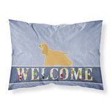 Caroline'S Treasures Cocker Spaniel Welcome Pillowcase, Standard,