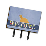 Caroline'S Treasures Cocker Spaniel Welcome Wall Hook, Triple