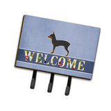 Caroline'S Treasures Toy Fox Terrier Welcome Wall Hook, Triple