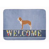 Caroline'S Treasures Spanish Hound Welcome Floor Mat, 19 X 27, Multicolor