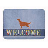 Caroline'S Treasures Irish Setter Welcome Floor Mat, 19 X 27, Multicolor