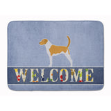 Caroline'S Treasures American Foxhound Welcome Floor Mat, 19 X 27, Multicolor