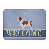 Caroline'S Treasures Welsh Springer Spaniel Welcome Floor Mat, 19 X 27, Multicolor