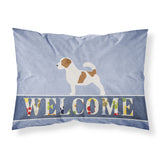 Caroline'S Treasures Jack Russell Terrier Welcome Pillowcase, Standard,