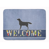 Caroline'S Treasures Black Labrador Retriever Welcome Floor Mat, 19 X 27, Multicolor